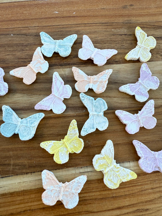 Mini Gradient Butterflies Set | Goat Milk Based |Crunchy |15ct | Assorted Designs