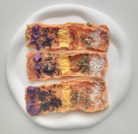 Pup Nutrition Bars | Assorted Superfood Toppings | Protein x Superfood Based | Crunchy | 5ct