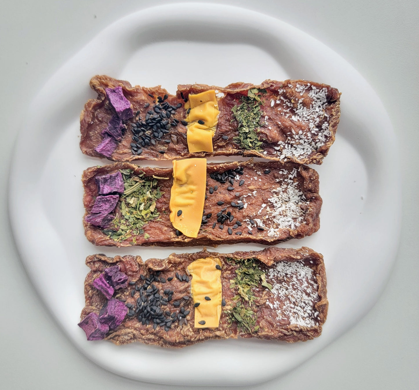 Pup Nutrition Bars | Assorted Superfood Toppings | Protein x Superfood Based | Crunchy | 5ct