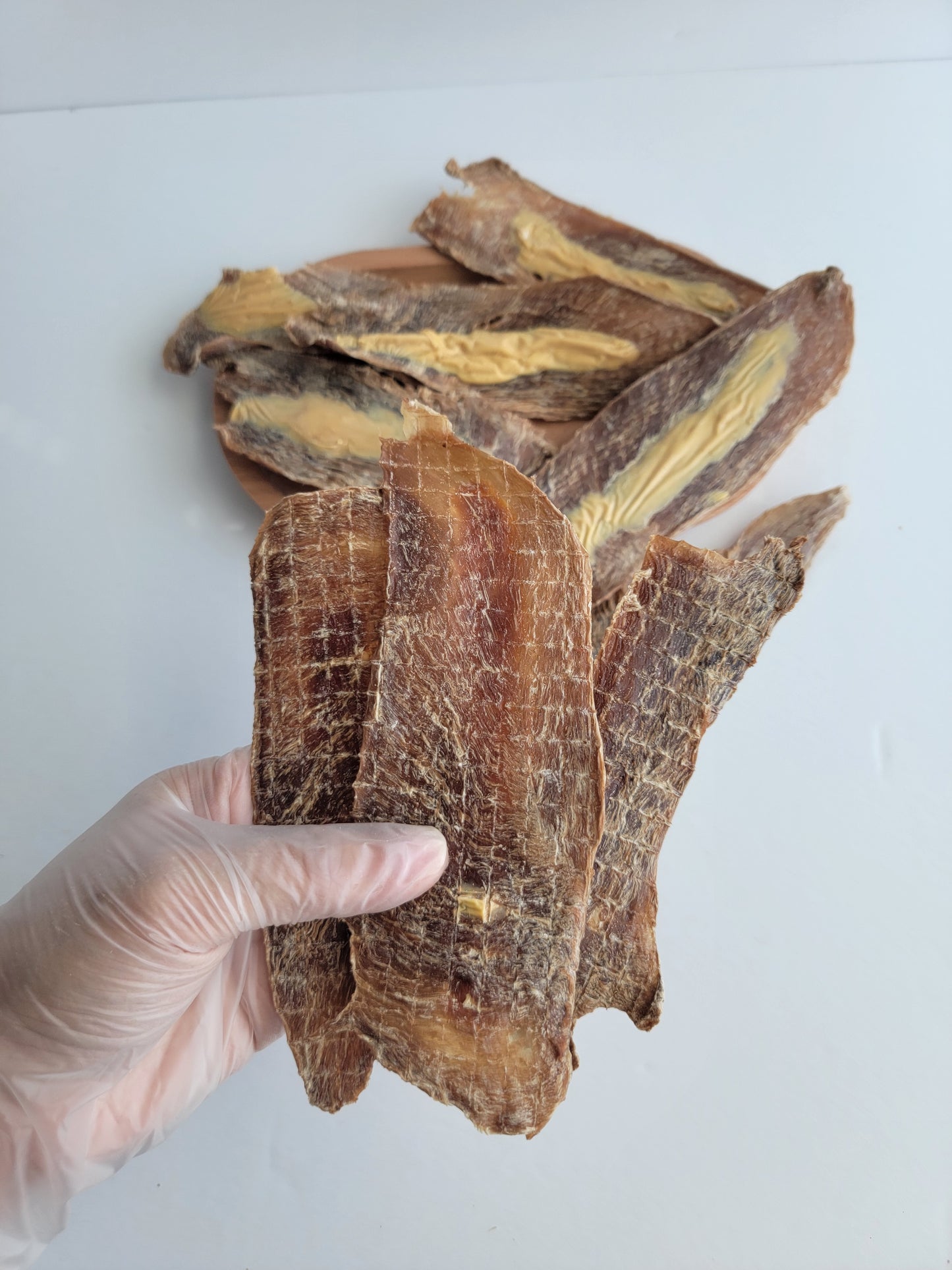 Premium Jerky w/ Cheese (Chicken or Duck)| Meat Based |Crunchy | 1.8oz/50g