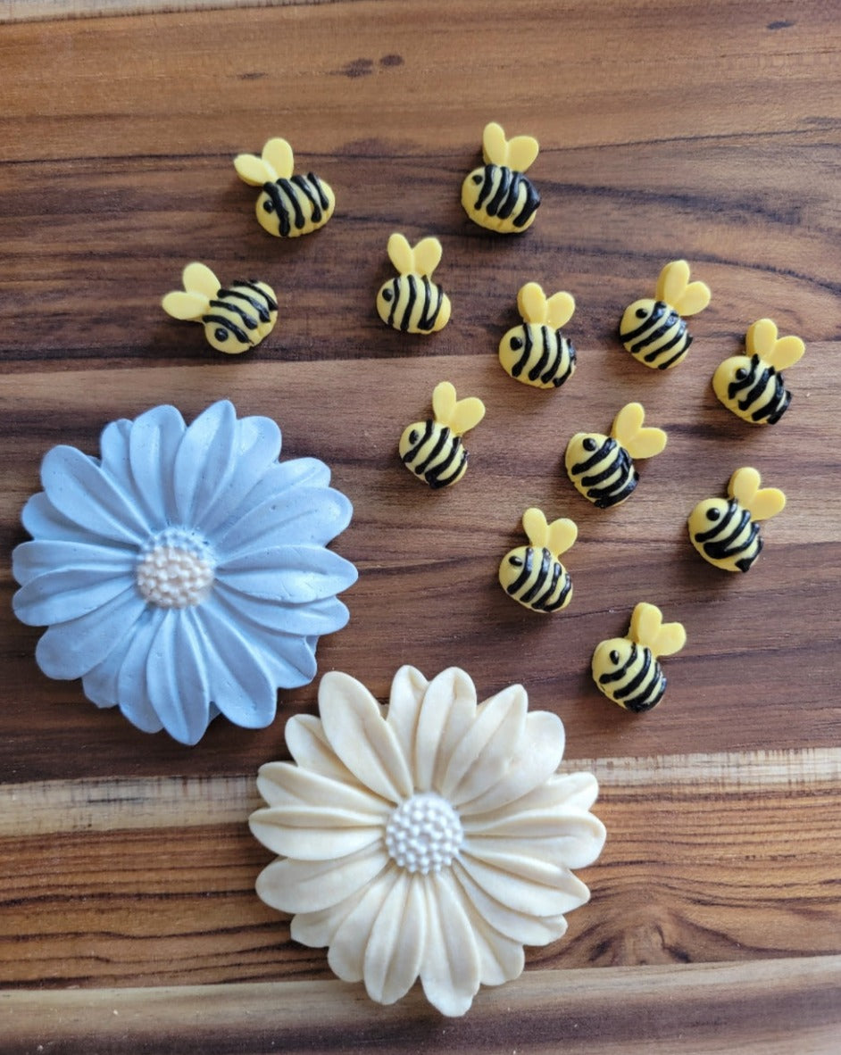 Artisan Marguerite Daisy| Goat Milk Based | Crunchy | 4ct | Assorted Designs