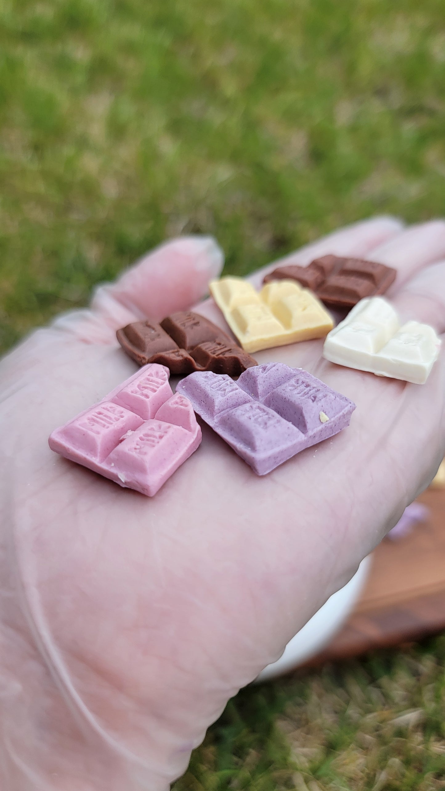 Mini 'Chocolate' with Candy Tin | Goat Milk Based |Crunchy |20ct | Assorted Designs