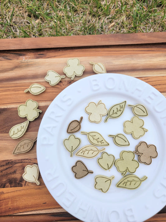 Leaves Set| Enrichment & Toppers | Meat Based |Softie | 20ct | Assorted Designs