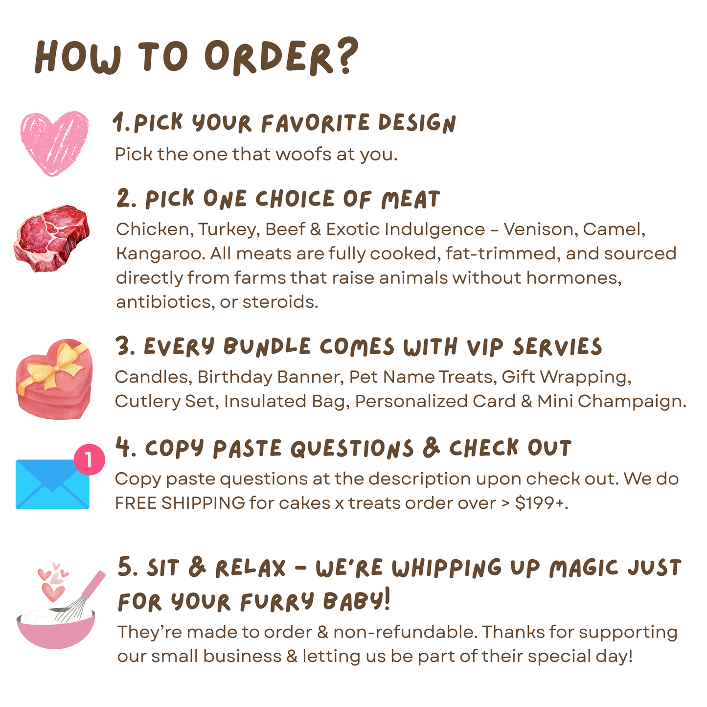 Macaron Cake Bundle (3 Tiers) | Dog & Cat Cake | Special Cake for the Special Paw | Organic Yogurt X Meat