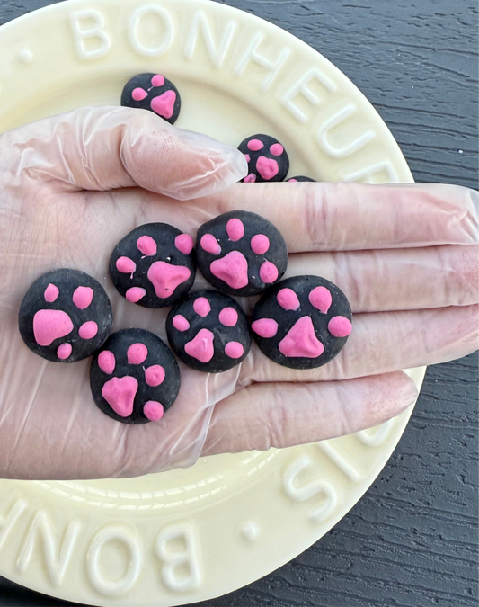 Black Pink Toe Beans | Enrichment & Topper | Goat Milk Based | 1.8oz/50g