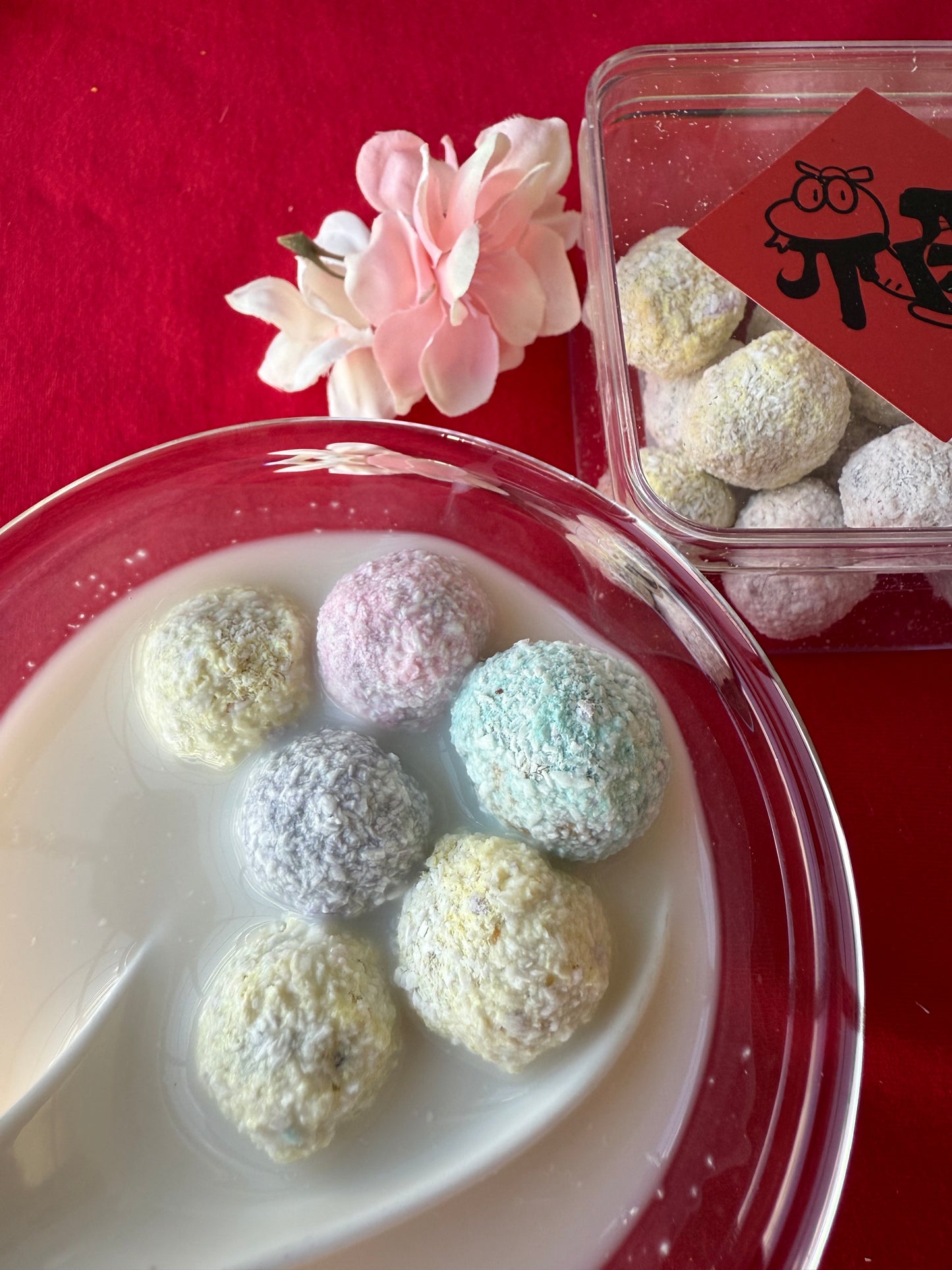 Coconut Meat 'Tangyuan' w/ Coconut Goat Milk| Meat Based |Chomper |3.5oz/100g (15-17ct)