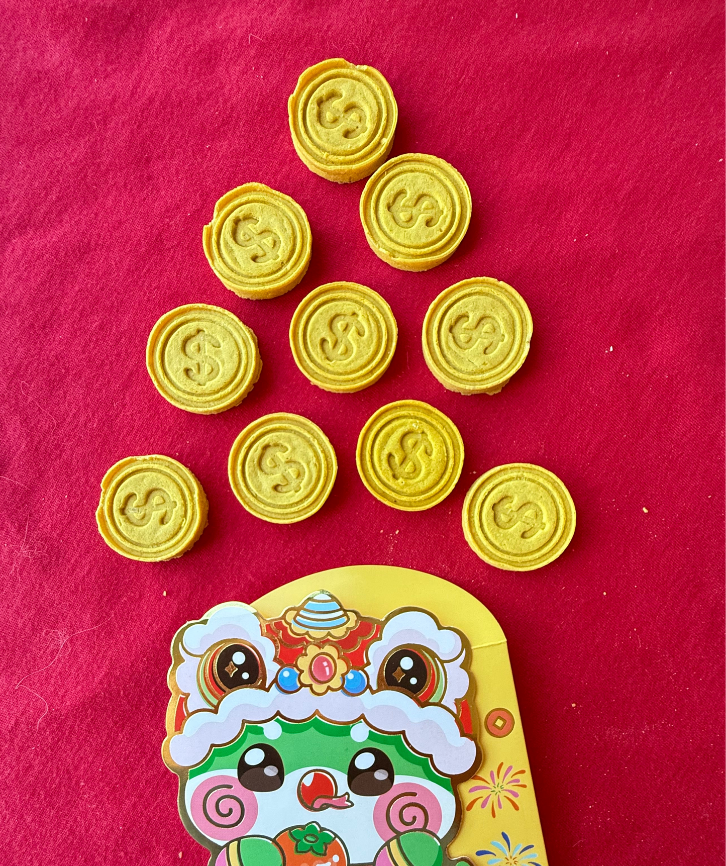 Lunar New Year, Pet Lucky Red Envelop with Lucky Coins Treats | Meat Based |Softie | Assorted Mix