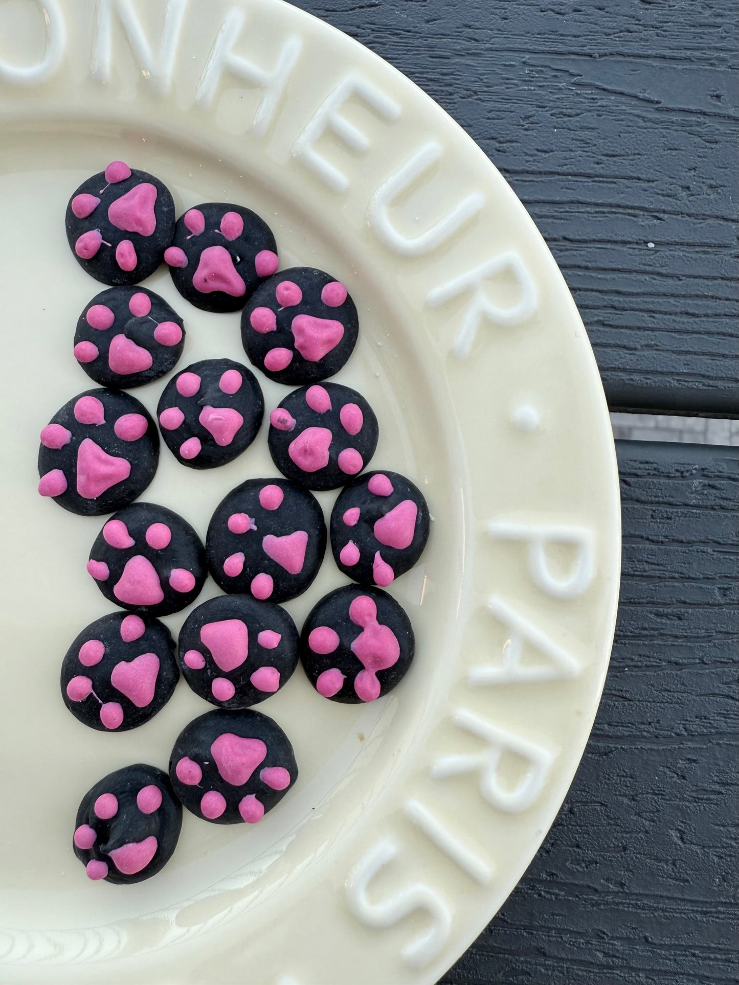 Black Pink Toe Beans | Enrichment & Topper | Goat Milk Based | 1.8oz/50g