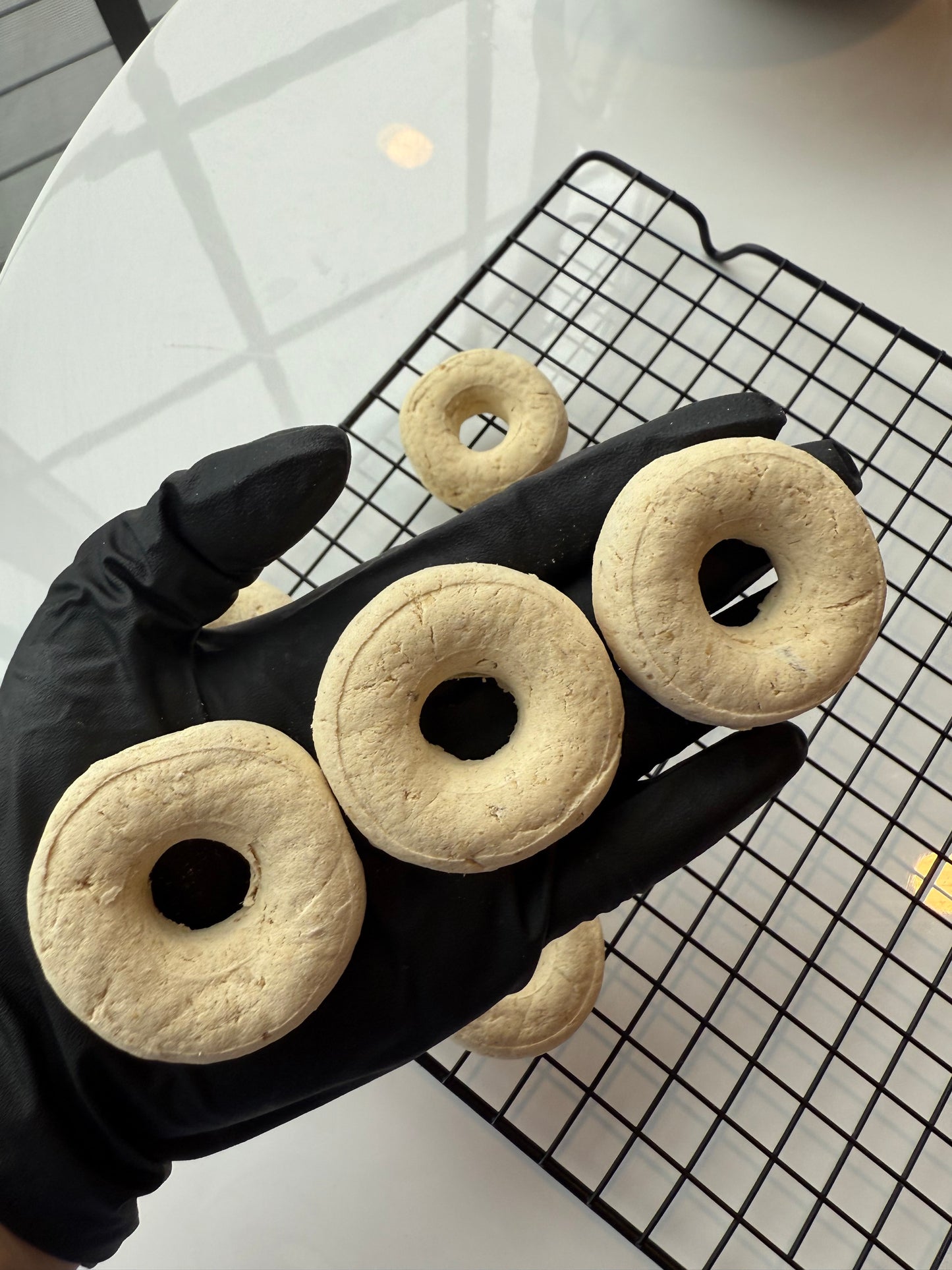 Plain Chicken Donuts | Meat Based |Crunchy | 6ct or 10ct