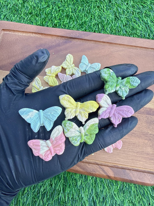Mini Marble Butterflies Mix – Crunchy Goat Milk, 1.8oz/50g, Assorted Colors