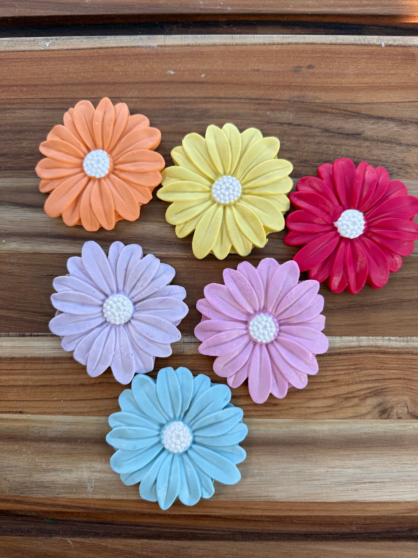 Artisan Marguerite Daisy| Goat Milk Based | Crunchy | 4ct | Assorted Designs