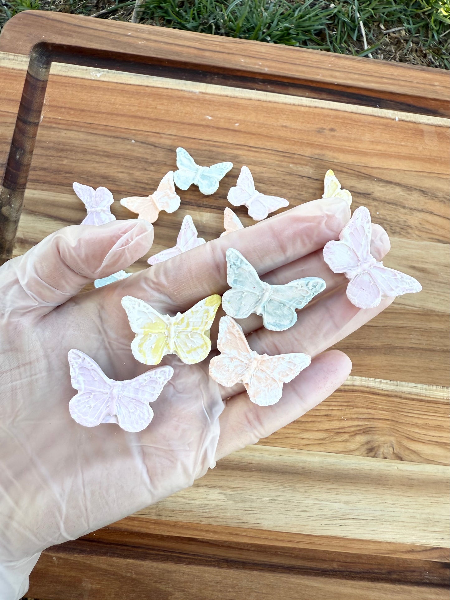 Mini Gradient Butterflies Set | Goat Milk Based |Crunchy |15ct | Assorted Designs