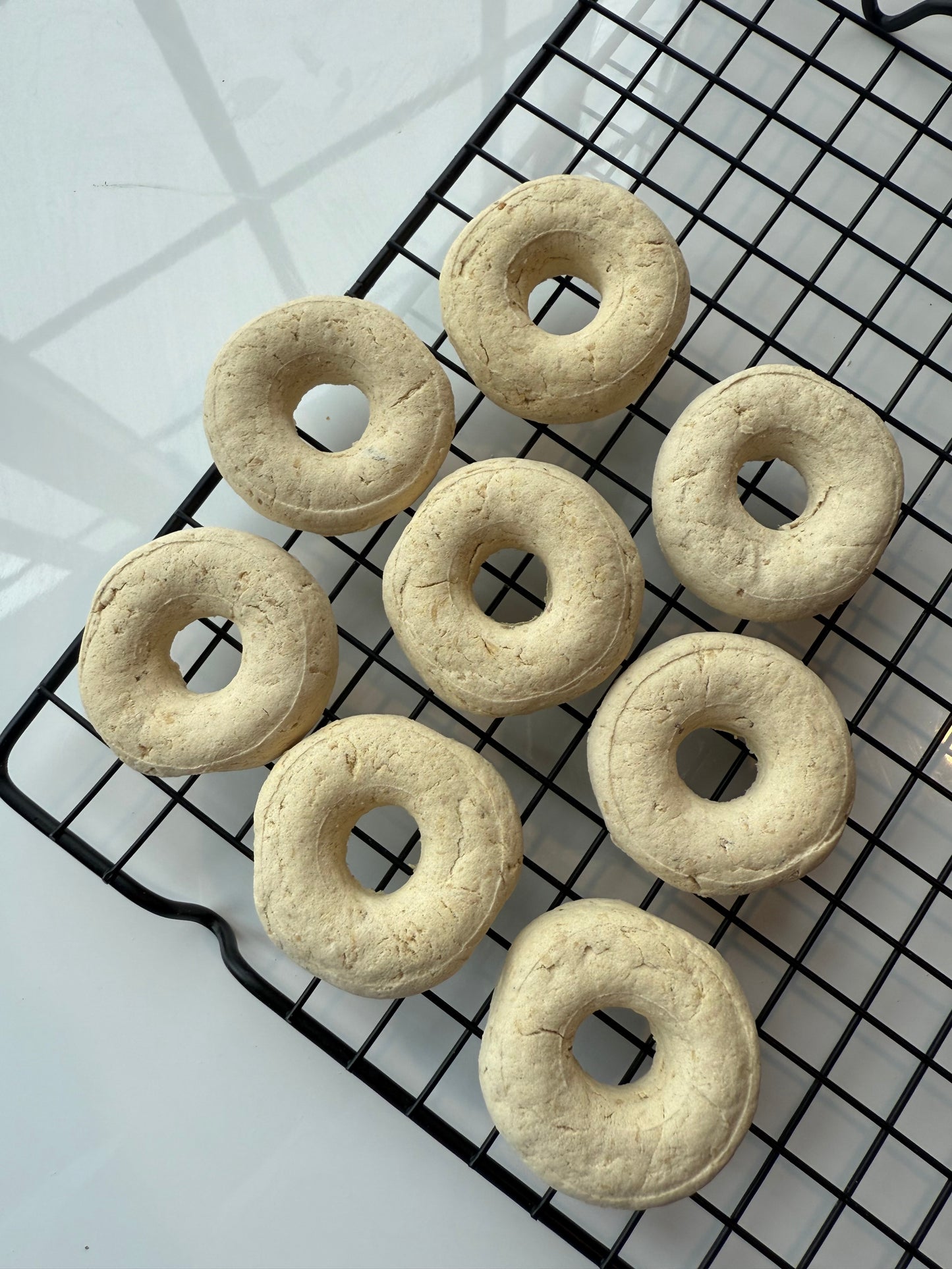 Plain Chicken Donuts | Meat Based |Crunchy | 6ct or 10ct