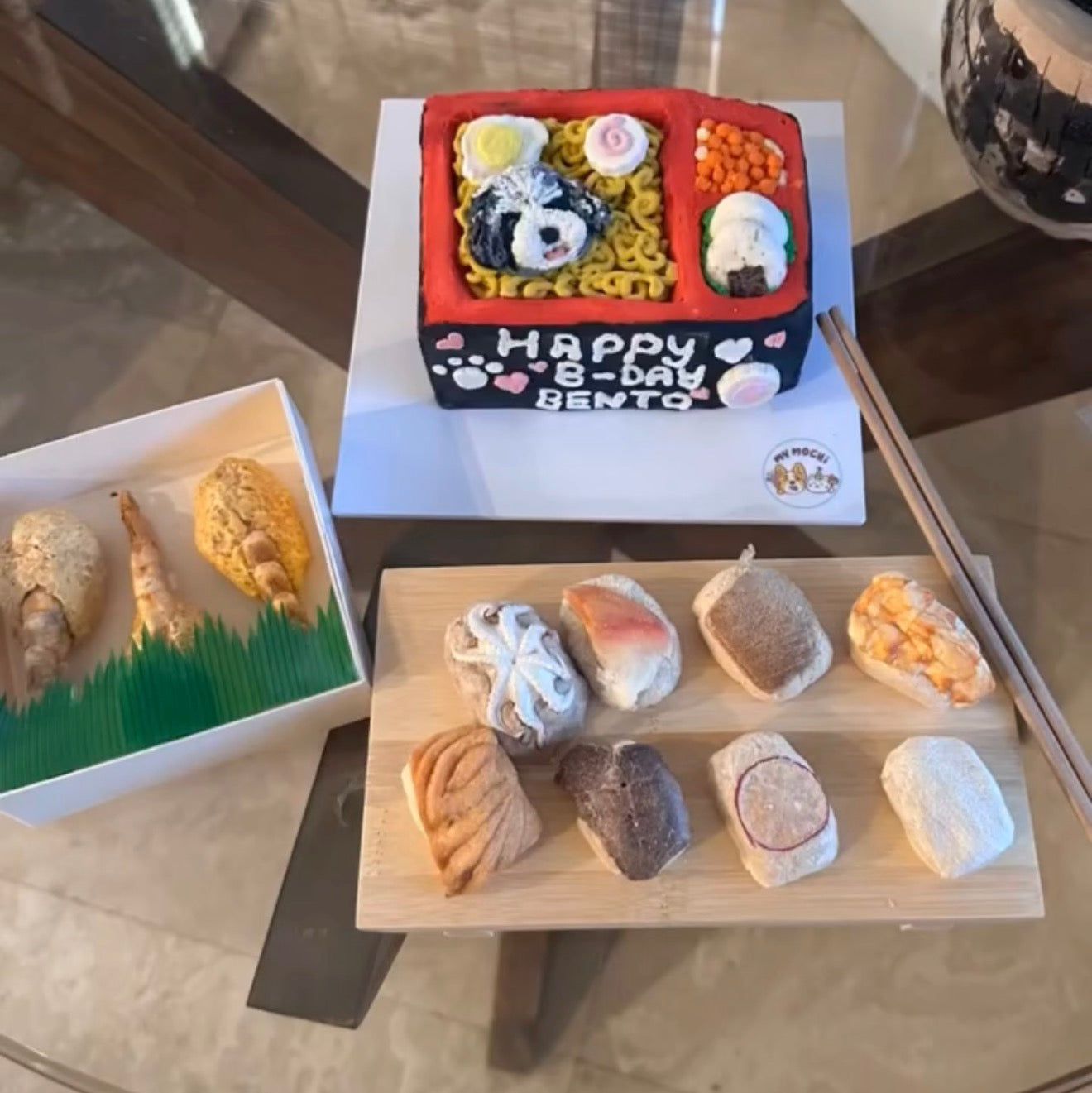 Pawmakase Sushi Platter At Home (Life-size) | Softie & Crunchy | Whole Set 8 Kinds | LIMITED EDITION