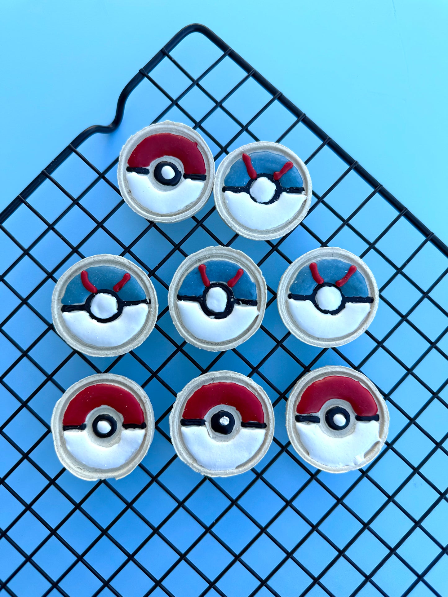 Pokemon Monster Ball & Great Ball | Meat Based |Softie | 8ct| Assorted Designs