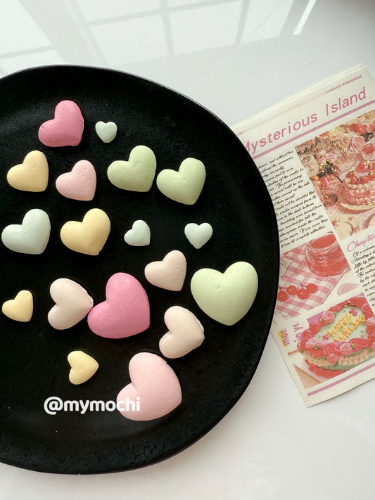 Pastel SweetHeart Valentine's | Goat Milk | Dogs Treats | Goat Milk Based | Chomper (Not Soft)|1.8oz/50g