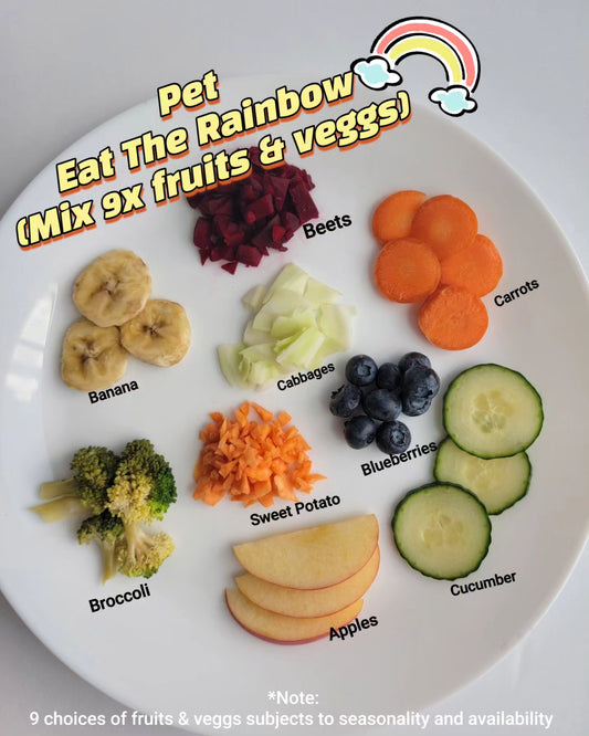 Eat The Rainbows | 9x Nutrition Toppers & Well Balanced Diet | Plant Based | 3.5oz/100g