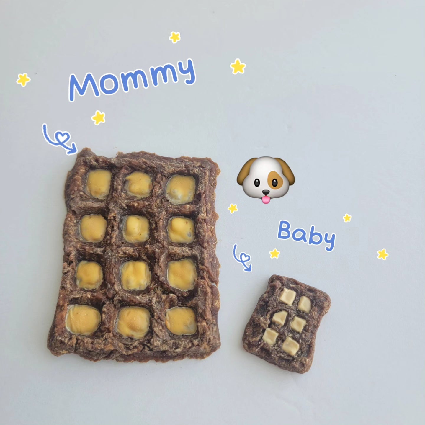 Mini Duck Waffles | Meat Based |Chomper | 12ct