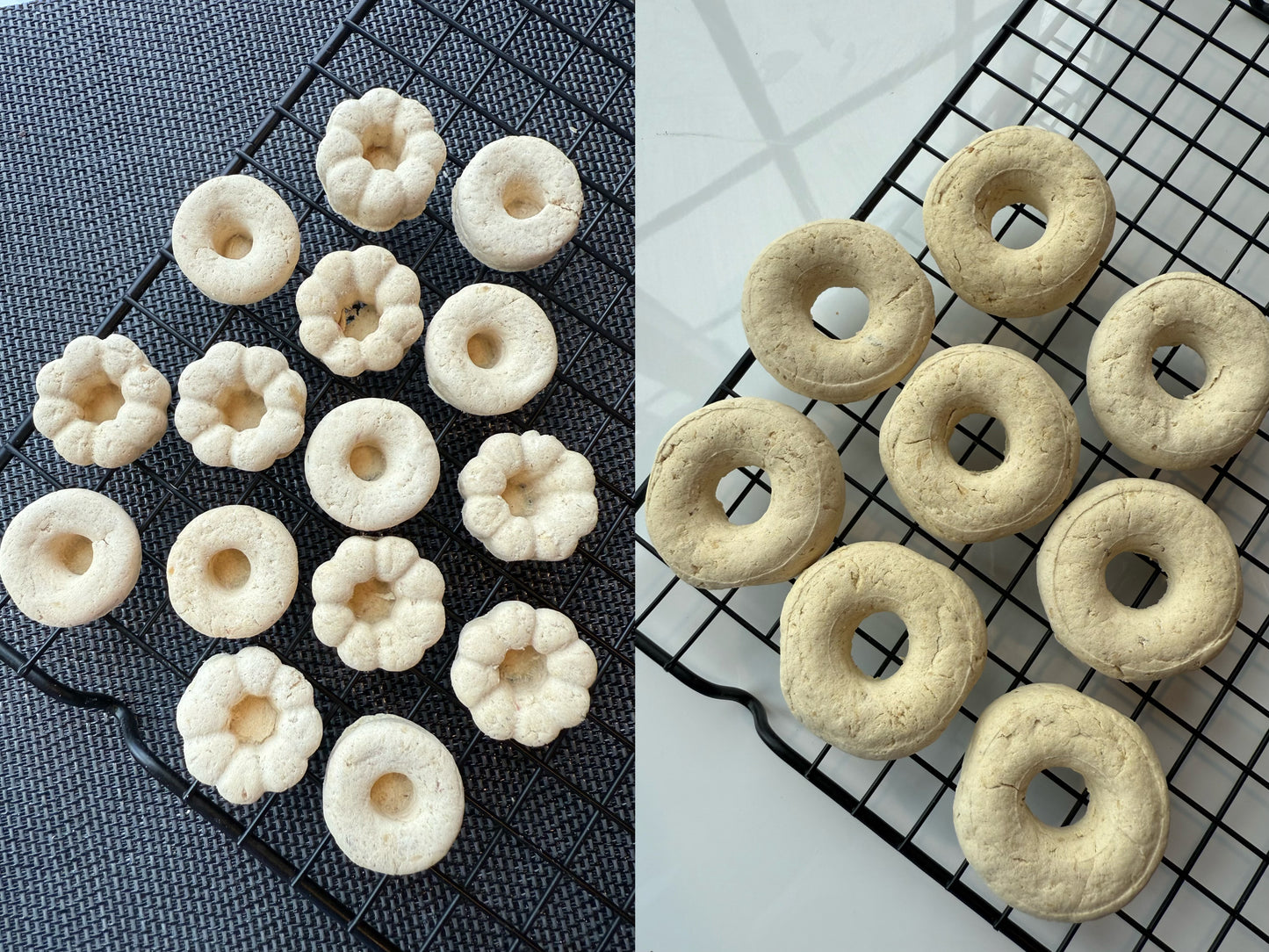 Plain Chicken Donuts | Meat Based |Crunchy | 6ct or 10ct