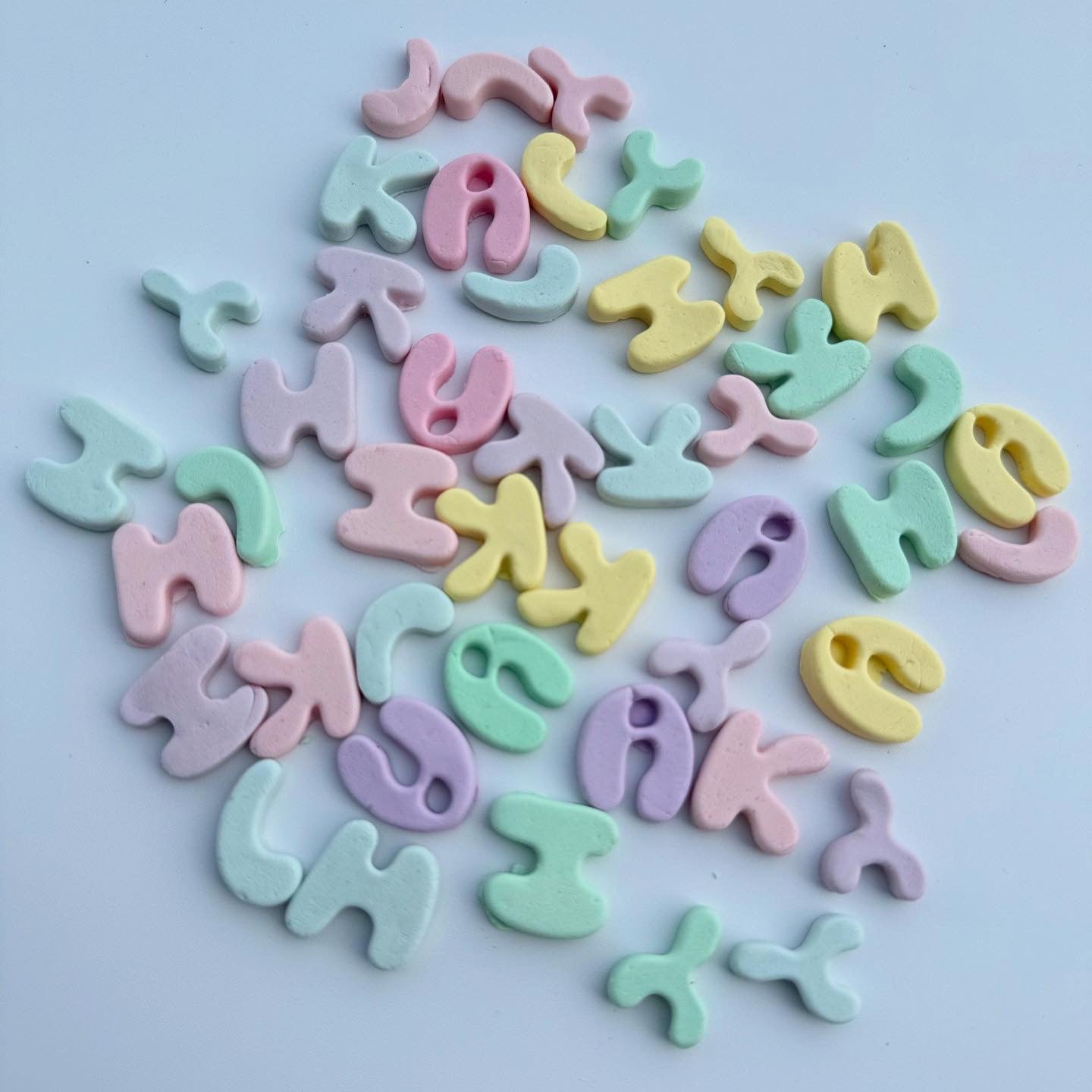 Doodle Alphabet Letters | Goat Milk Based | 1Oct per letter