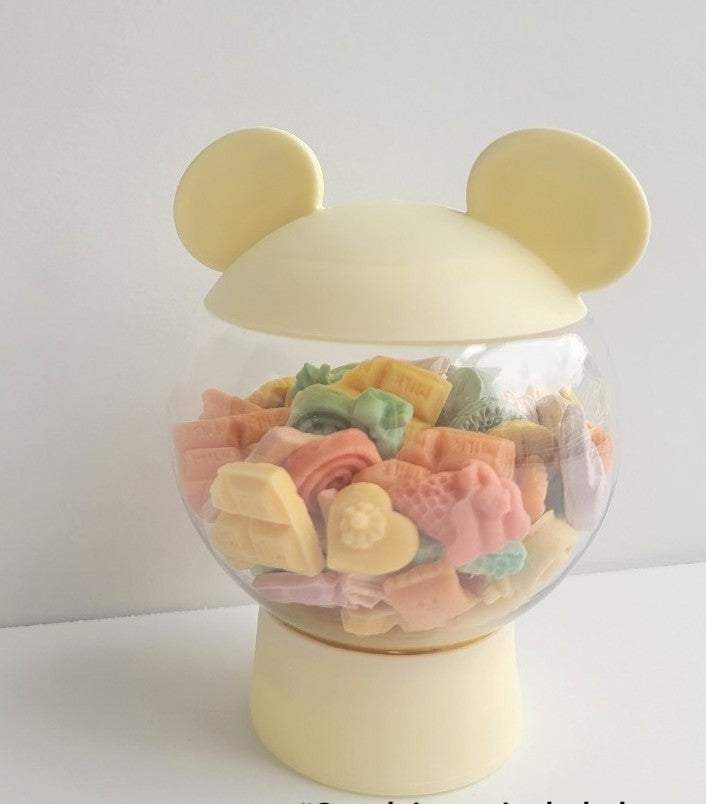 Mickey Pastel Snack Jar (Yellow/Pink)| Play |1ct