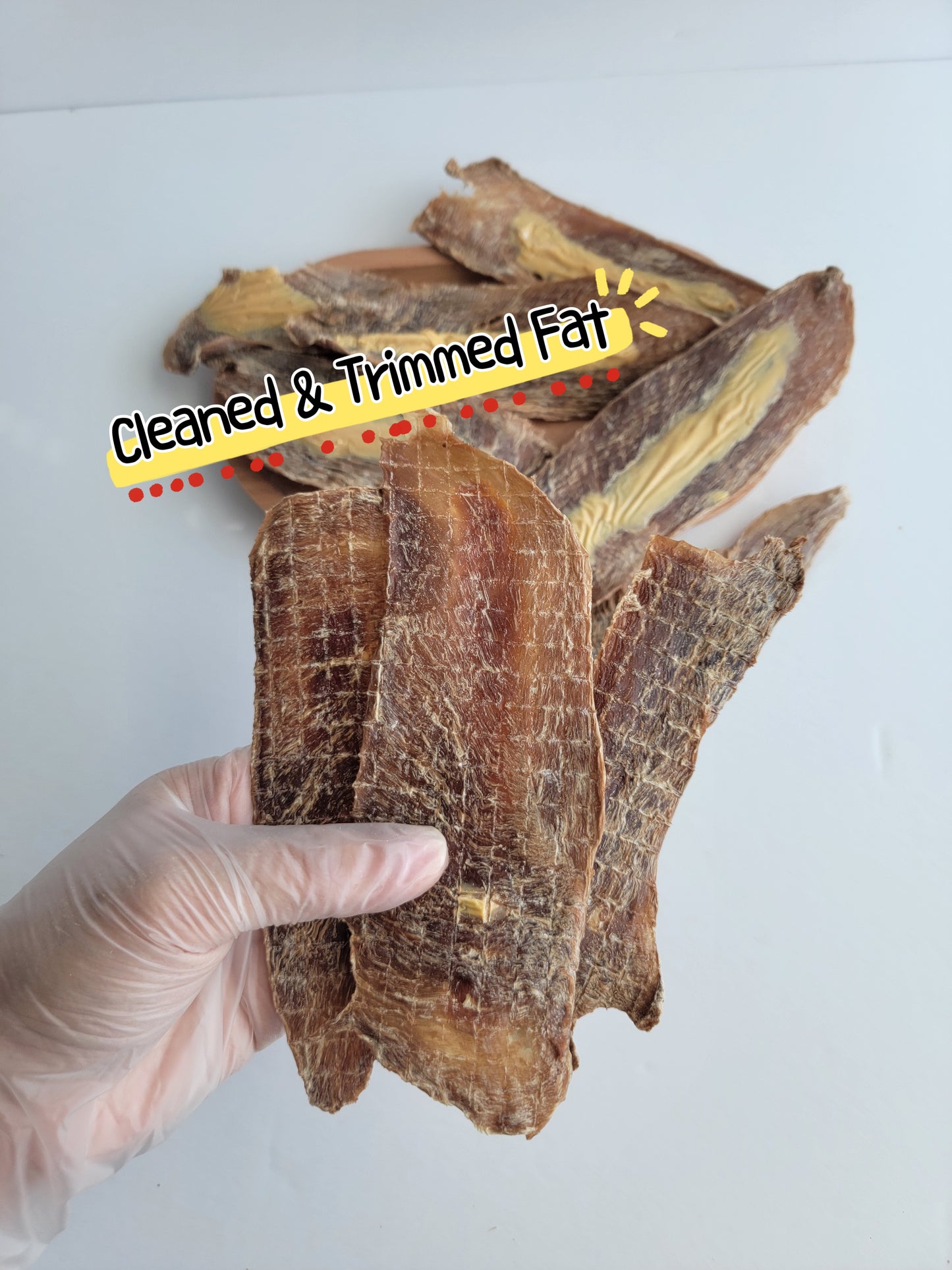 Homemade Real & Natural Duck Jerky Dog/Cat Treats (removed fat, no mixed unknown meat powders source, rich in protein)