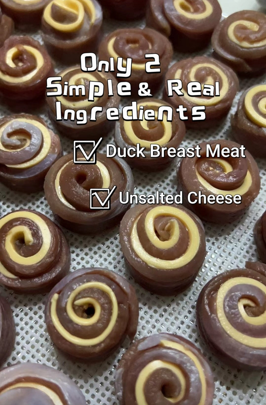 Cinnabark Roll Dog Treat | Meat Based | Chomper | 1.8oz/50g (14-16ct)