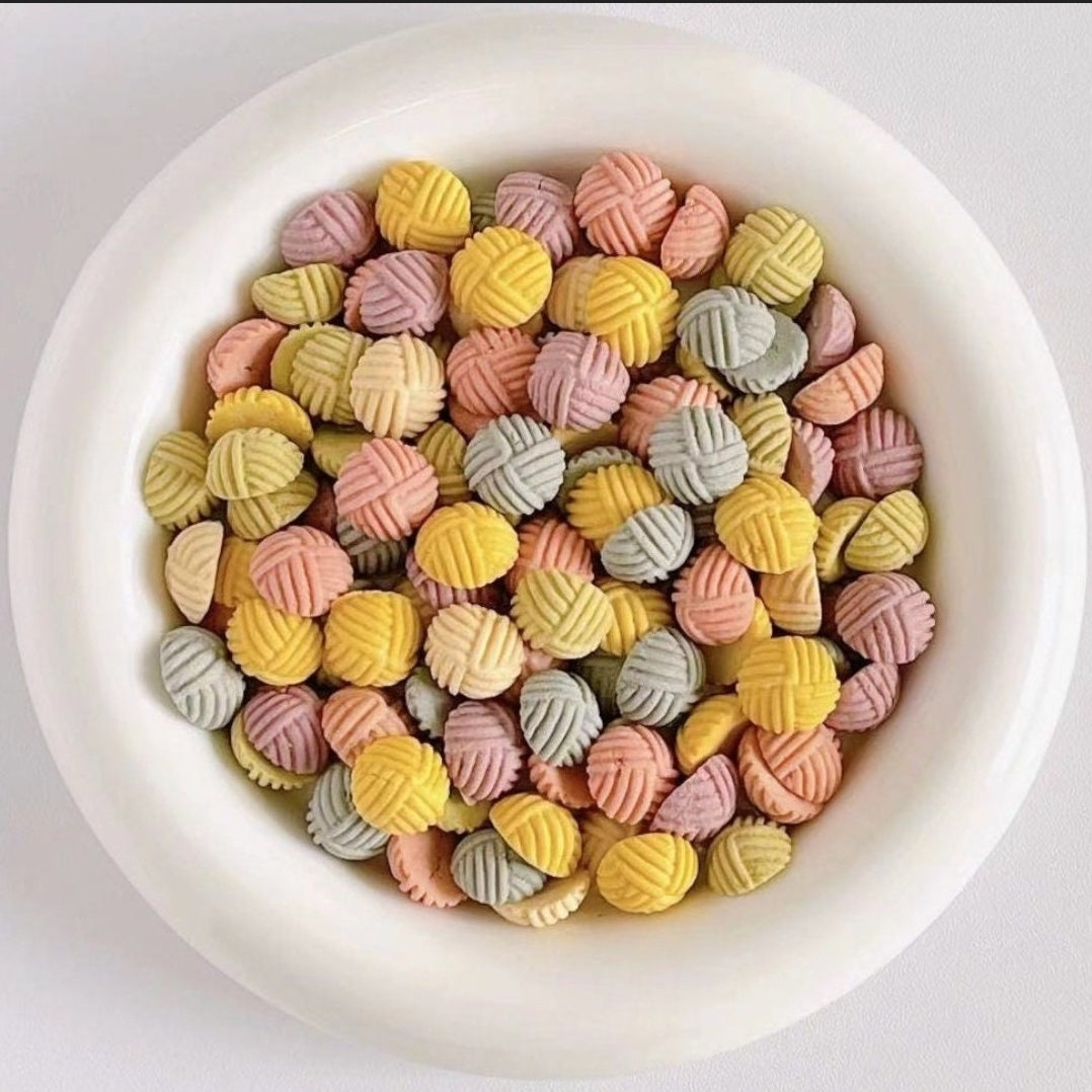 Mini Pom Pom | Training Treats & Toppers | Meat Based |Softie | 1.8oz/50g | Assorted Flavors