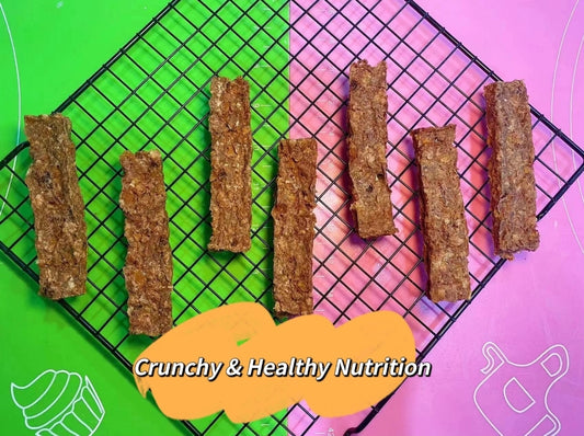 Ostrich x Duck Protein Bars | Meat Based |Crunchy |5ct