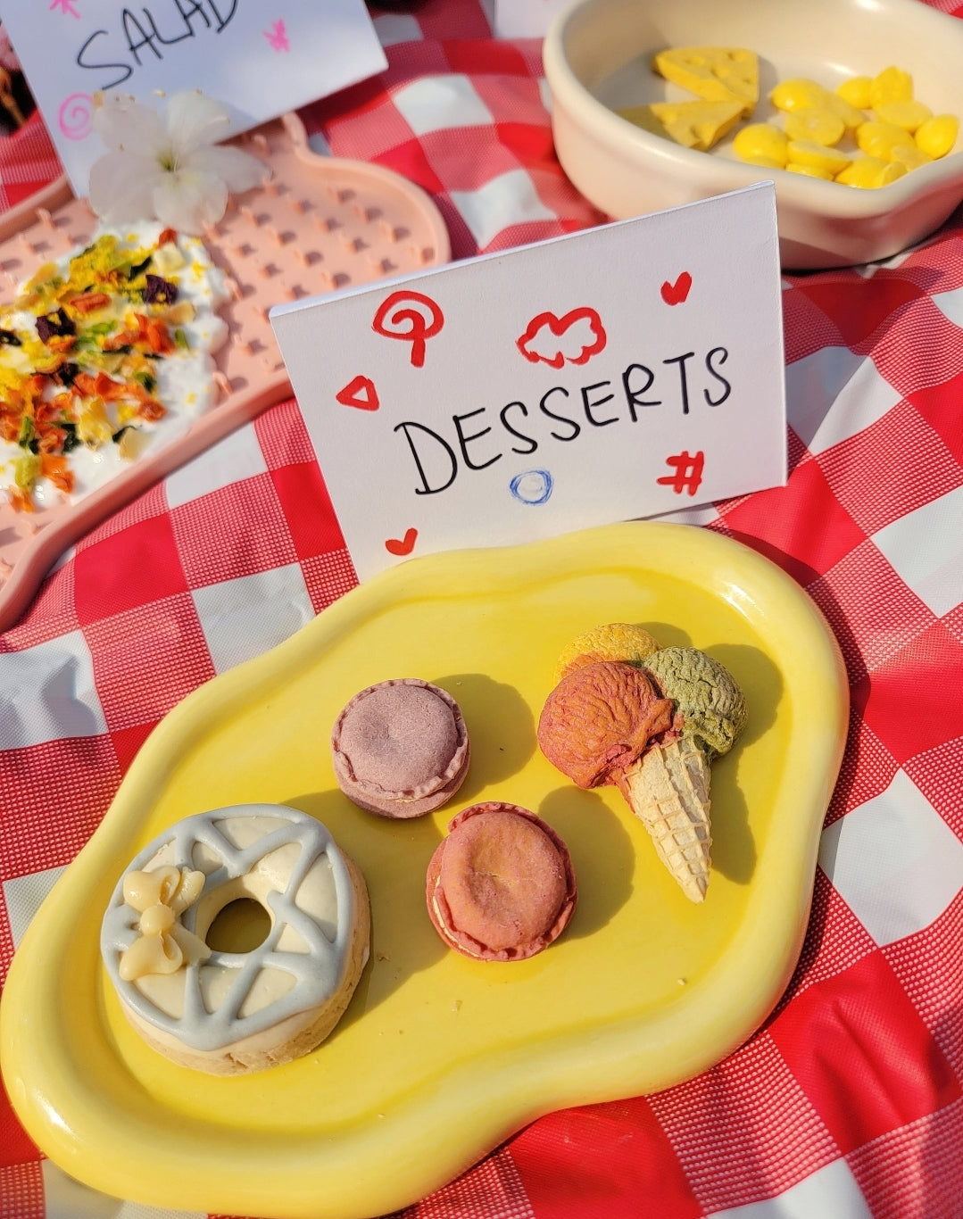 French Macarons Set | Meat Based | Crunchy | 7ct | Assorted Flavors