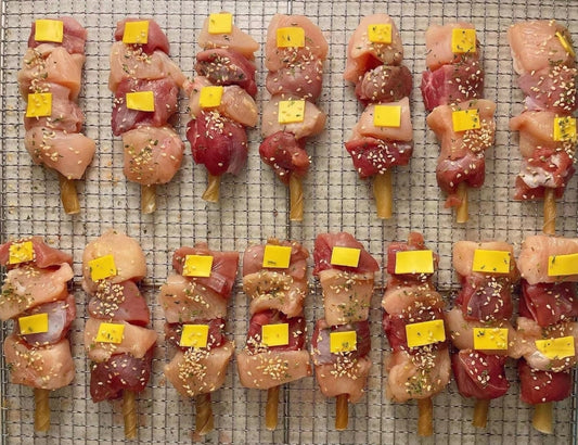 Pup BBQ Skewers (Dog Chewers)| Chicken x Duck Combo Meat Based |Chomper |1ct or 3ct