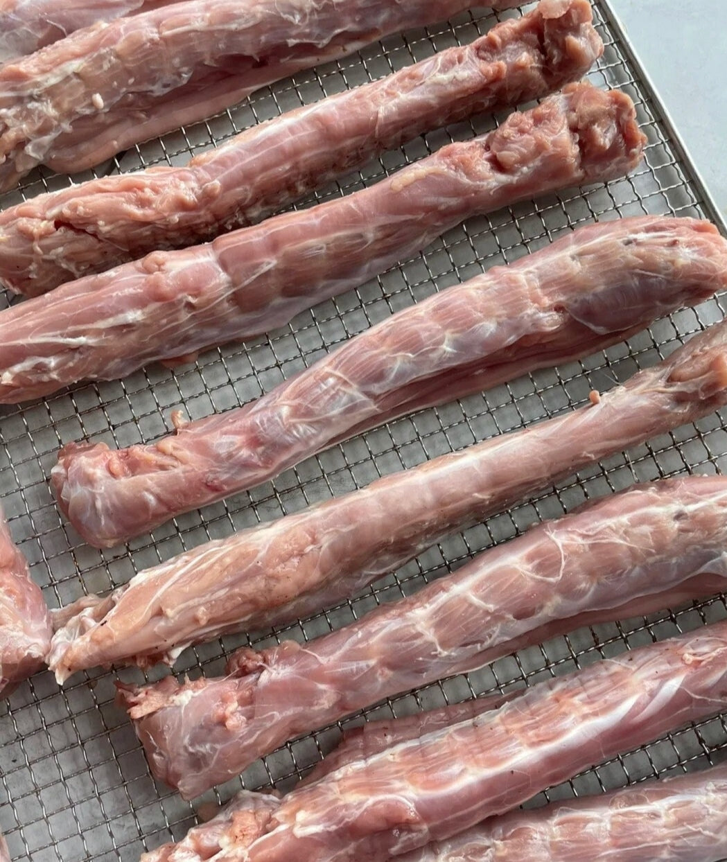 Homemade Dehydrated Natural Duck Neck (Removed Fat) | Meat Based |Chomper |1ct