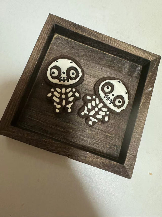 Happy Skeleton Cookies| Meat Based |Softie | 5ct