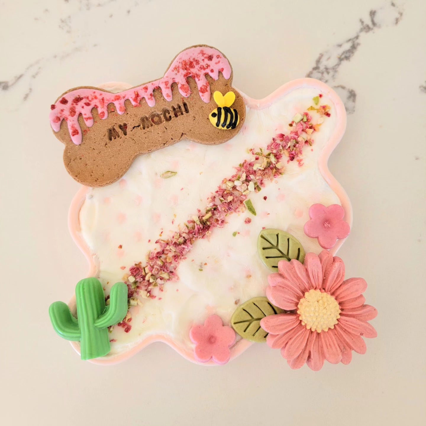 Pastel Blossom Set| Enrichment & Toppers| Goat Milk Based |Crunchy |1.8oz/50g