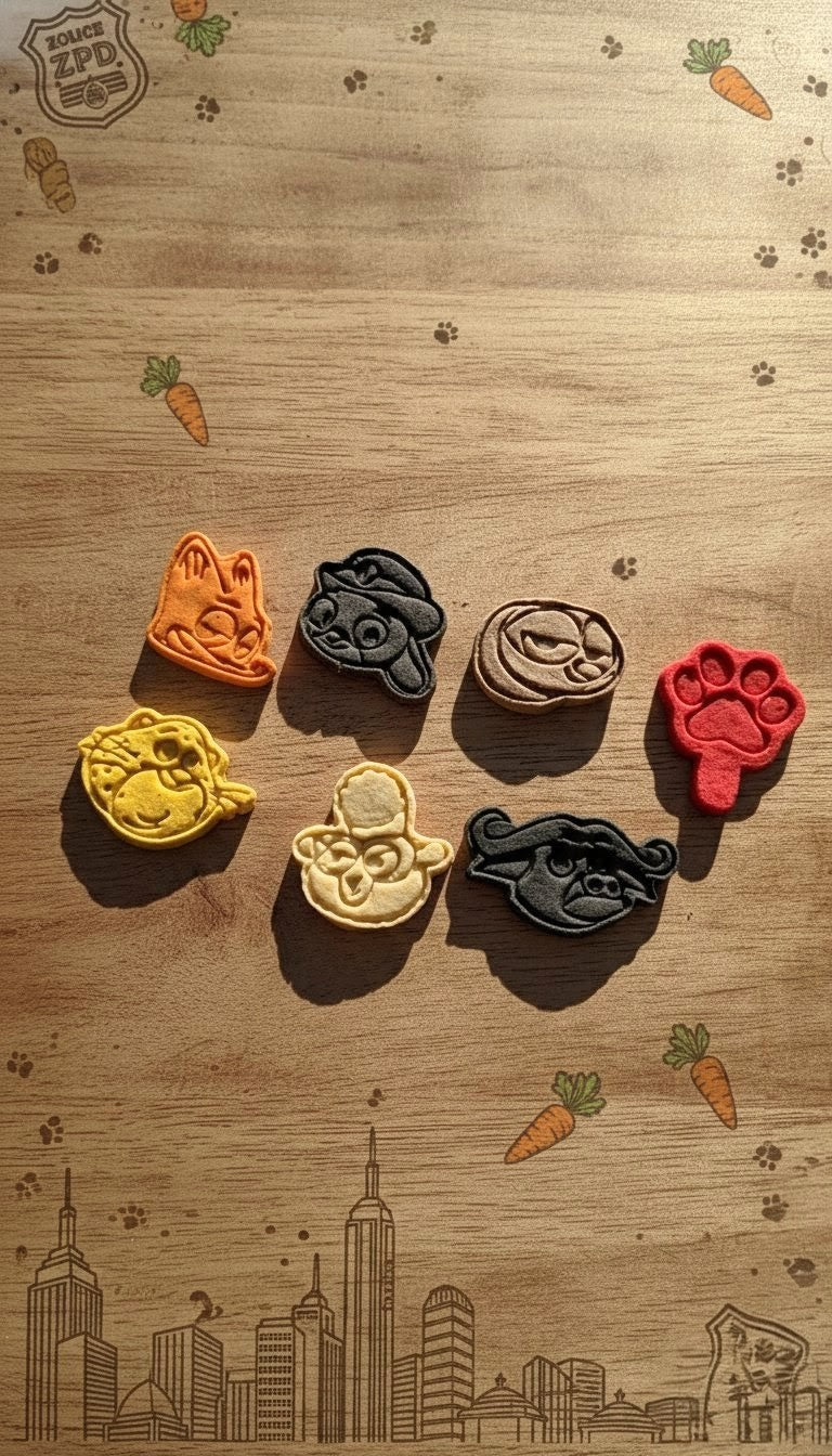 Zootopia Bites| Meat Based |Softie | 6ct | Assorted Designs