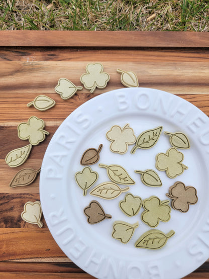 Leaves Set| Enrichment & Toppers | Meat Based |Softie | 20ct | Assorted Designs
