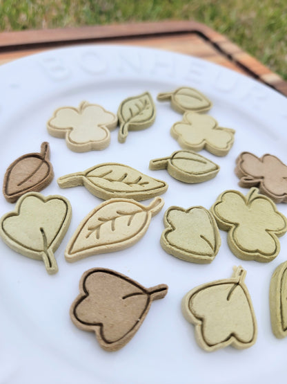 Leaves Set| Enrichment & Toppers | Meat Based |Softie | 20ct | Assorted Designs