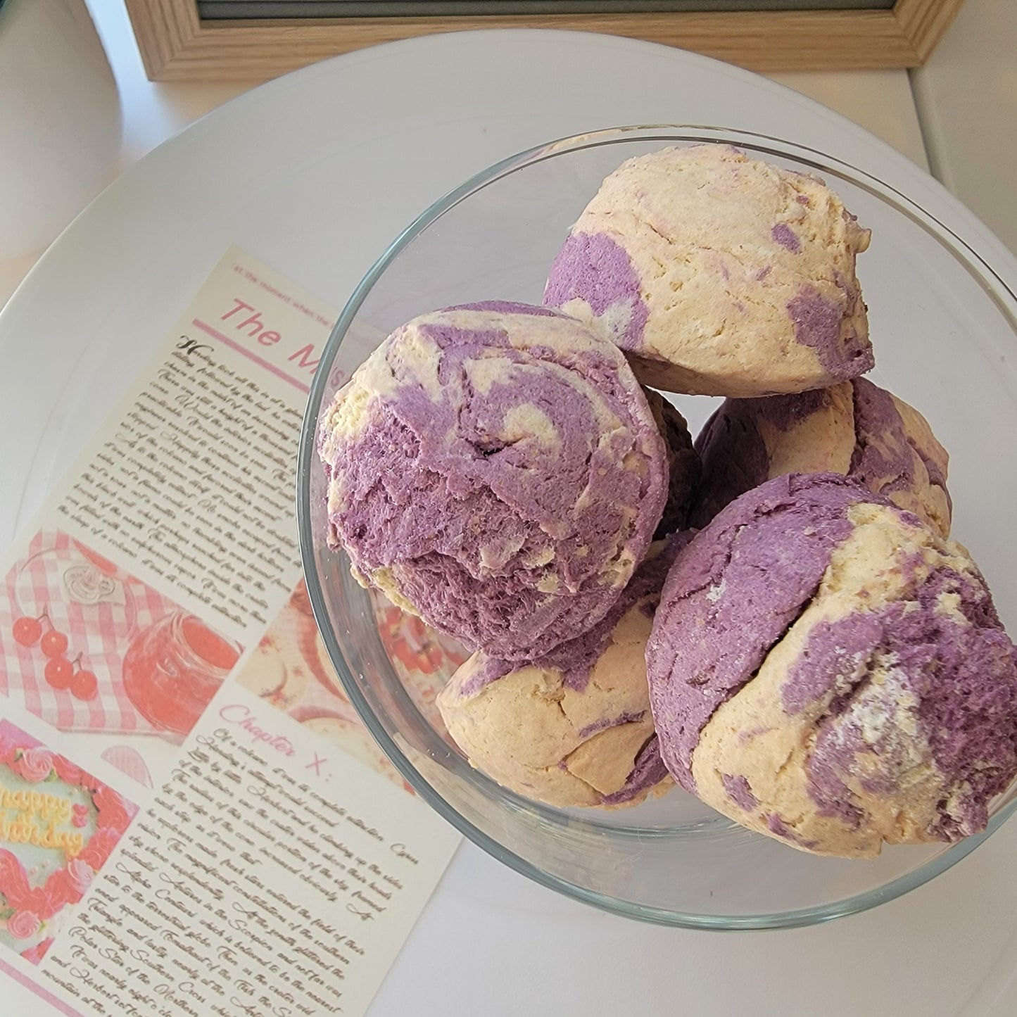 Ube Waffle & Ice Cream Topping Set, Fun Dog Treats