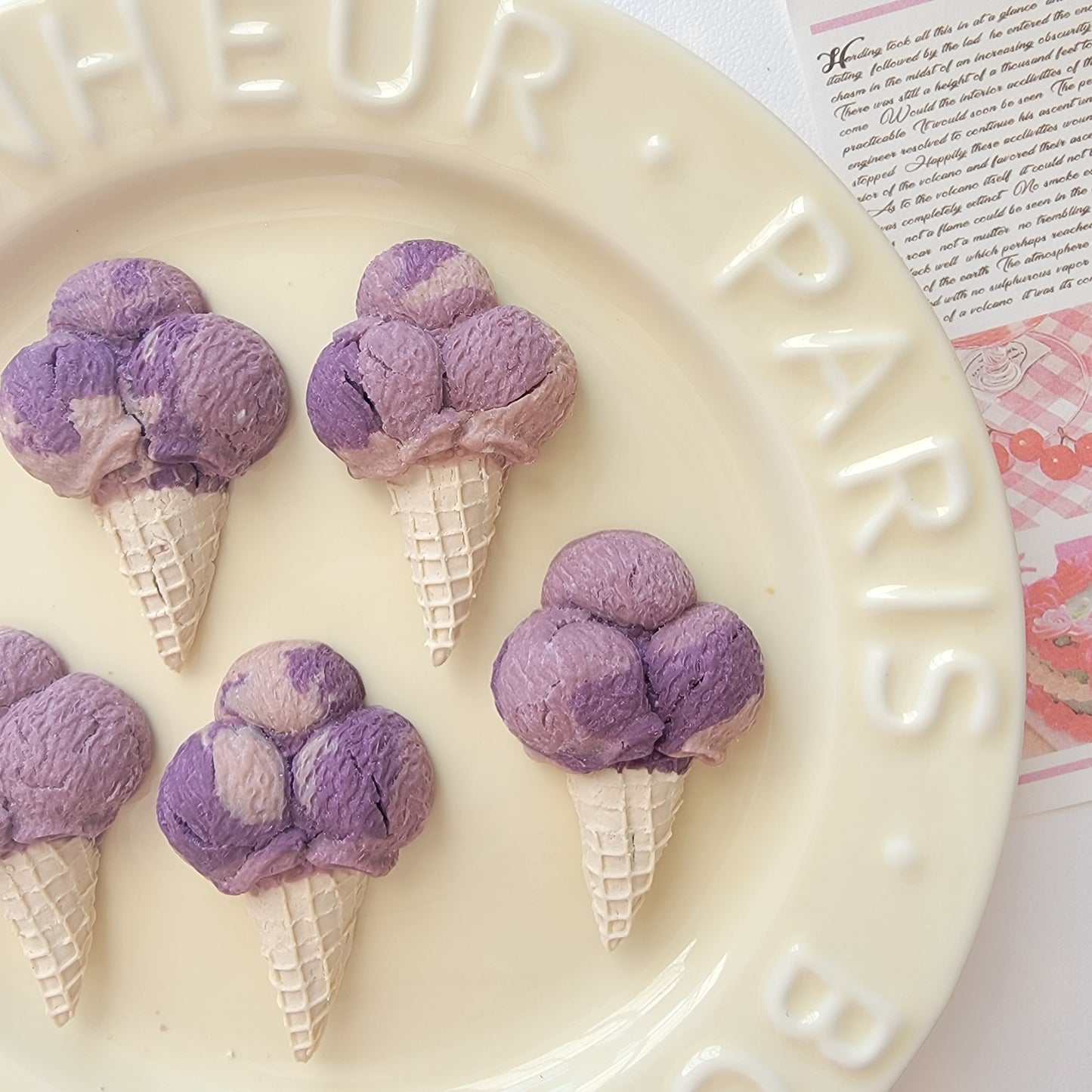 Ube Flavor Ice Cream Cone, Fun Dog Treats (Limited Edition)