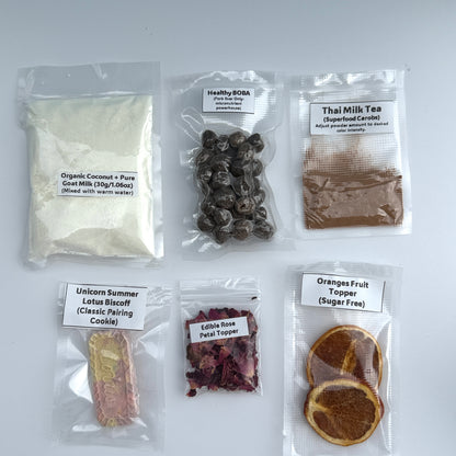 Bobalicious Kit |  Seasonal Drink Menu | Meat Based | Softie | Per Cup | Assorted Flavors | All Kinds