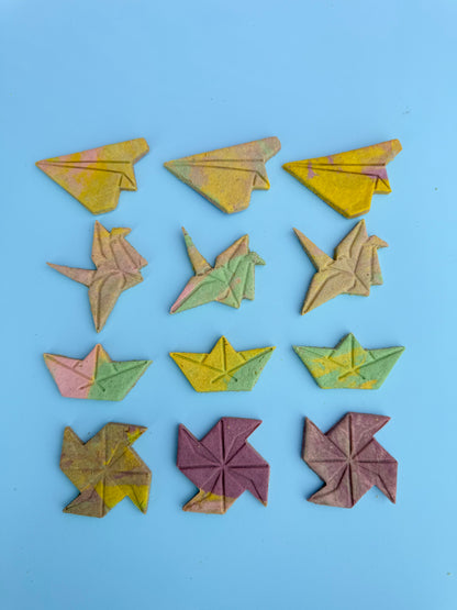 Childhood Origami Set | Meat Based |Softie | 12ct | Assorted Designs
