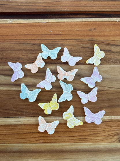 Mini Gradient Butterflies Set | Goat Milk Based |Crunchy |15ct | Assorted Designs