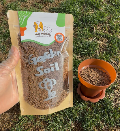 Edible Garden Soil + Mini Pot Set| Meat Based |Softie | 3.5oz/100g