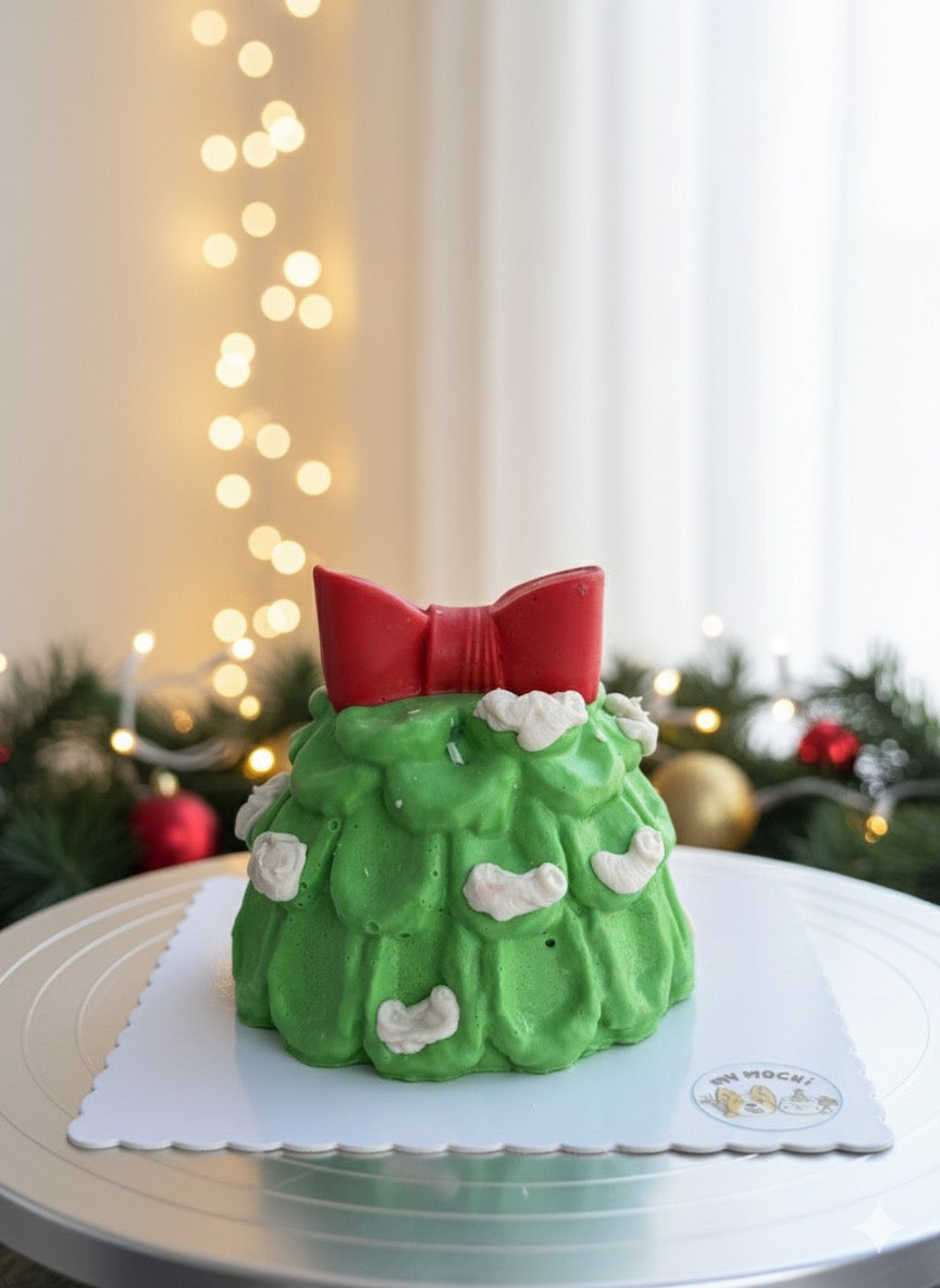 Limited Edition Gourmet Christmas Tree Cake Bundle | Dog & Cat Cake | Special Cake for the Special Paw | Homemade Plant Based Cream Cheese X Meat