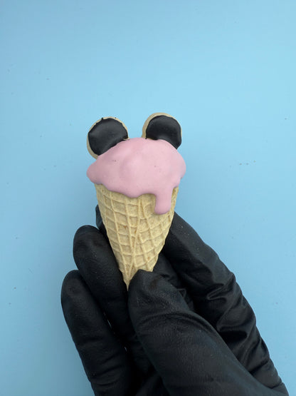 Mickey/Minnie Ice Cream Cones | Meat Based |Softie | 1ct
