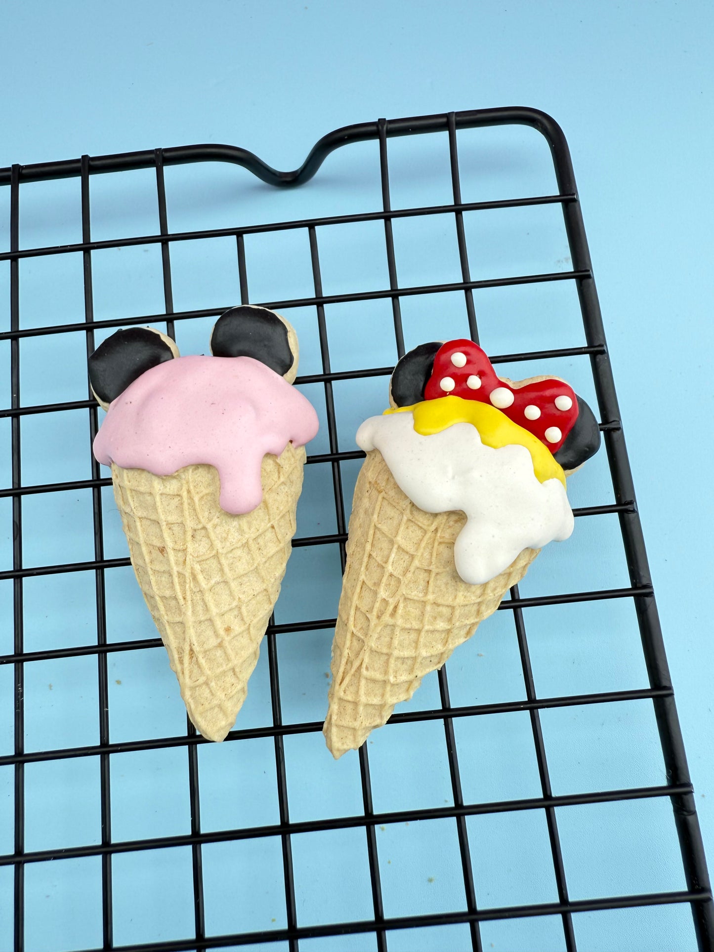 Mickey/Minnie Ice Cream Cones | Meat Based |Softie | 1ct
