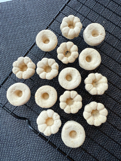 Plain Chicken Donuts | Meat Based |Crunchy | 6ct or 10ct