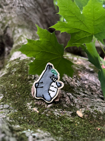 Totoro Themed Cookie Set & Reusable Treats Bag | Meat Based |Softie | 17ct | Assorted Designs