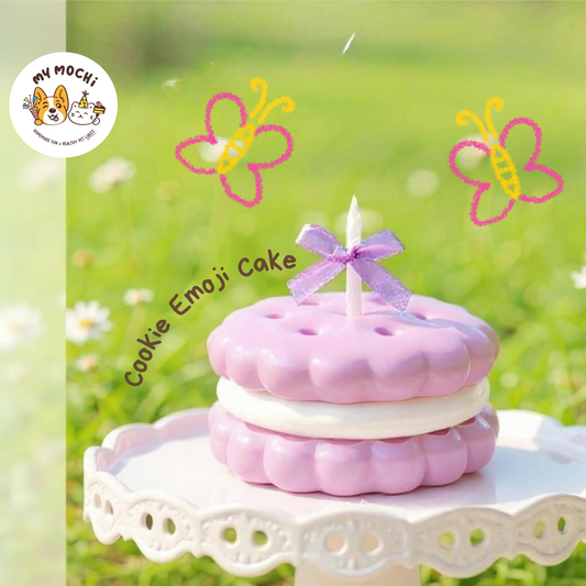 Cookie Emoji Cake Bundle (3 Tiers) | Dog & Cat Cake | Special Cake for the Special Paw | Organic Yogurt X Meat