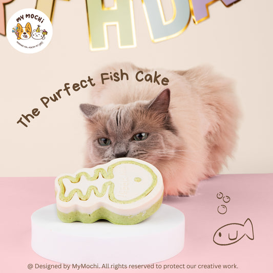 The Purfect Catch Fish Bone Cake Bundle | Dog & Cat Cake | Special Cake for the Special Paw | Organic Yogurt X Meat